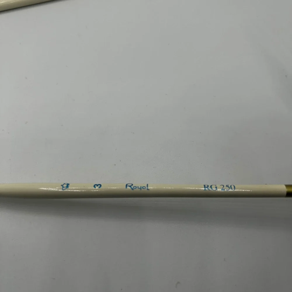 Royal Langnickel Detail Paint Brush Set 5pc Cream Gold Excellent Golden Taklon